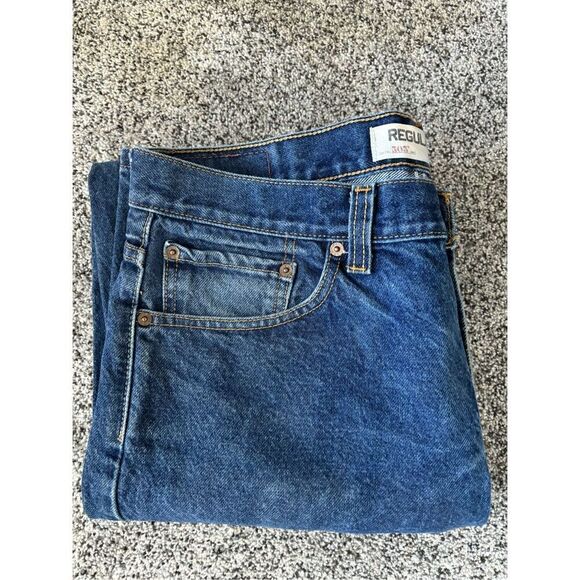 Levi’s Men’s 505 Regular Fit Jeans 34x34 - Picture 2 of 9